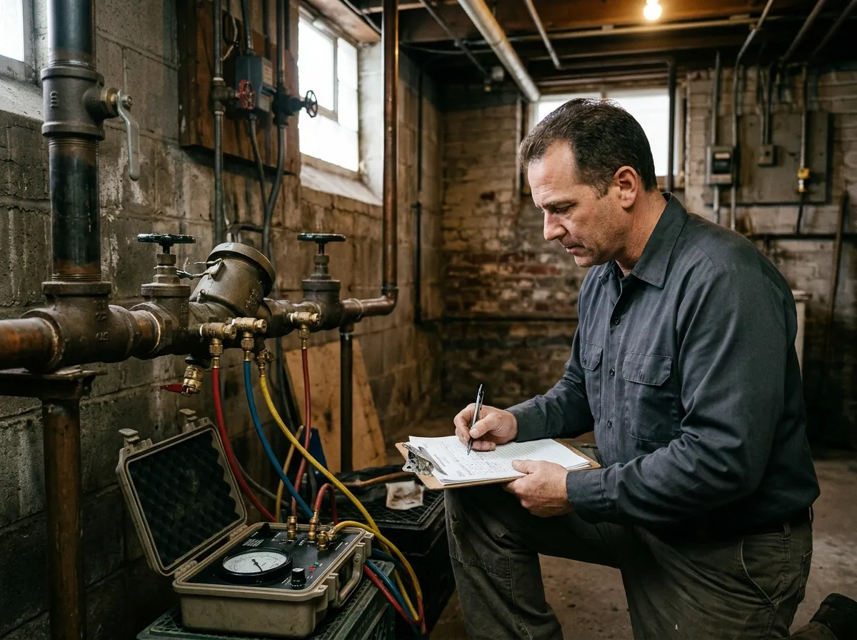 Our backflow testing, prevention & certification process, from assessment to final test