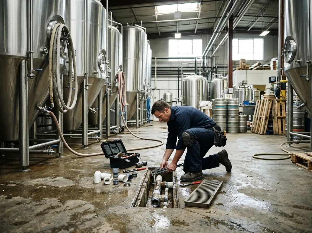 Plumbing for Bars, Breweries & Food Processing Plants in Kearny, NJ