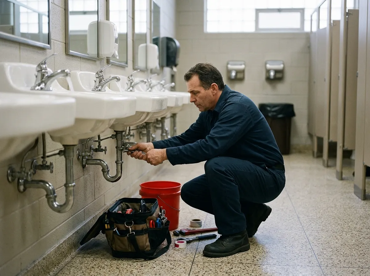 Our commercial plumbing process, from scheduling to final test