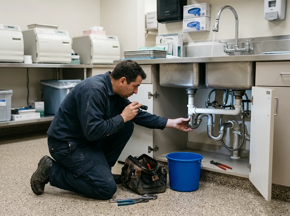 Our commercial plumbing process, from scheduling to final test