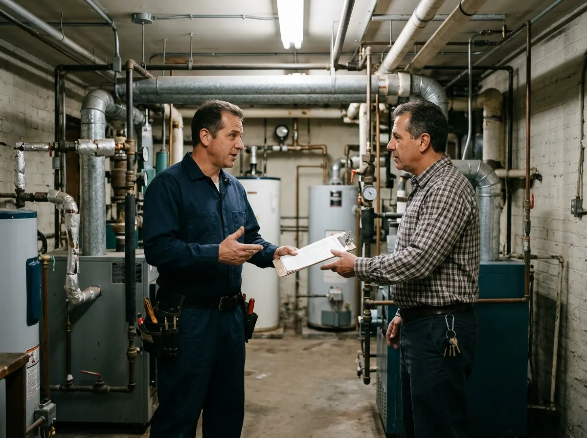 Our preventive maintenance contracts process, from assessment to final test