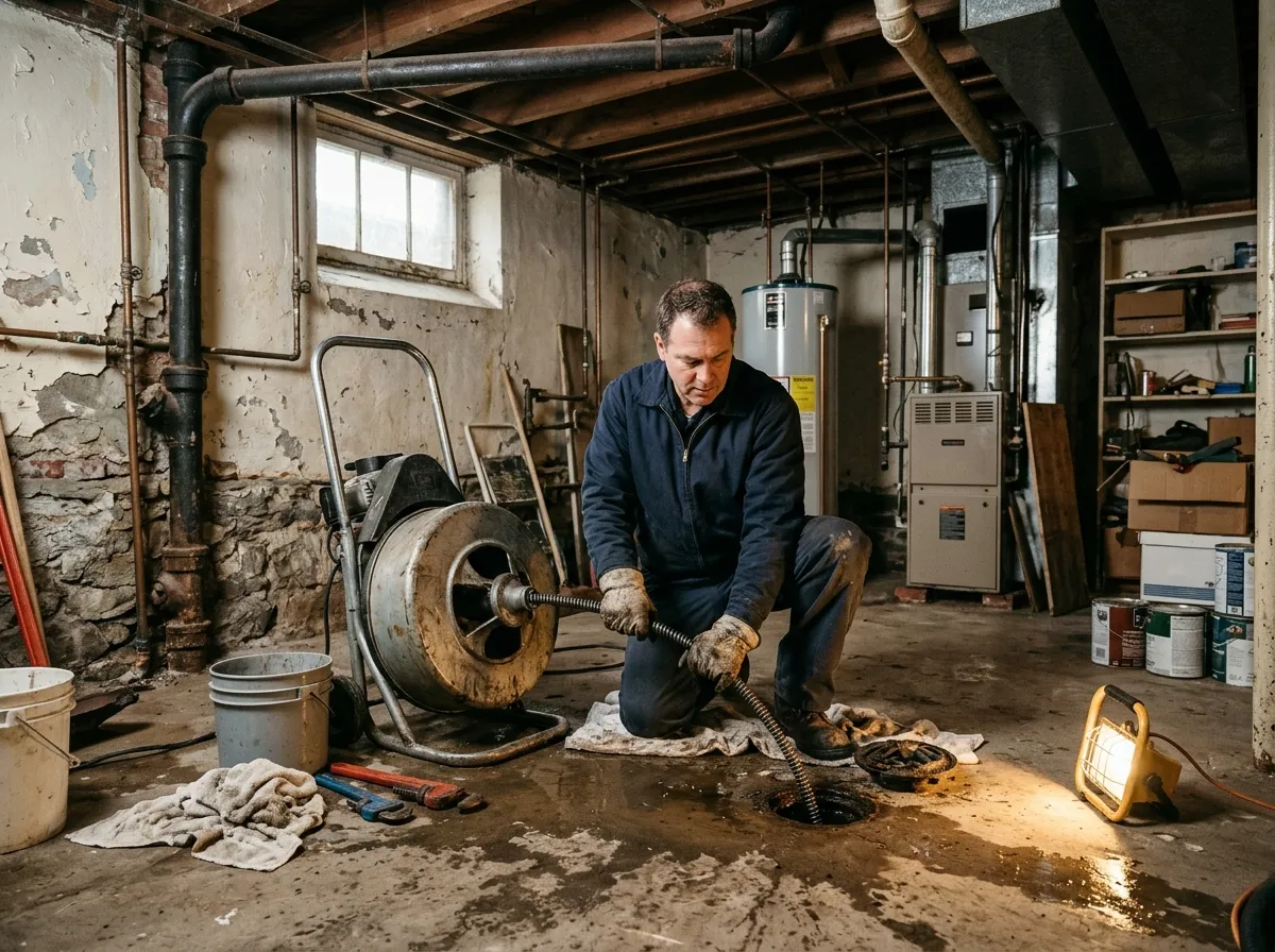 Drain Cleaning & Unclogging
