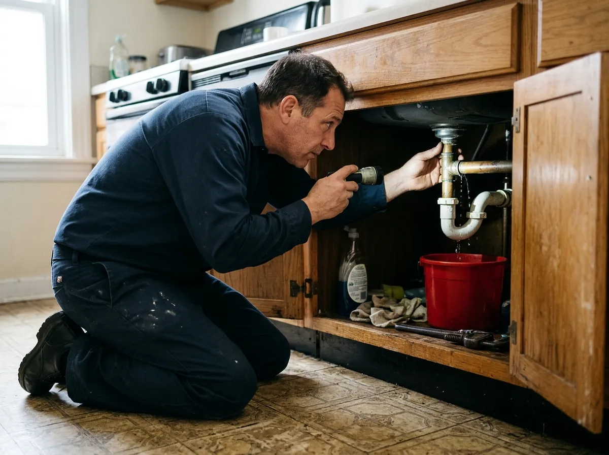 Our faucet & sink repair/installation process, from assessment to final test