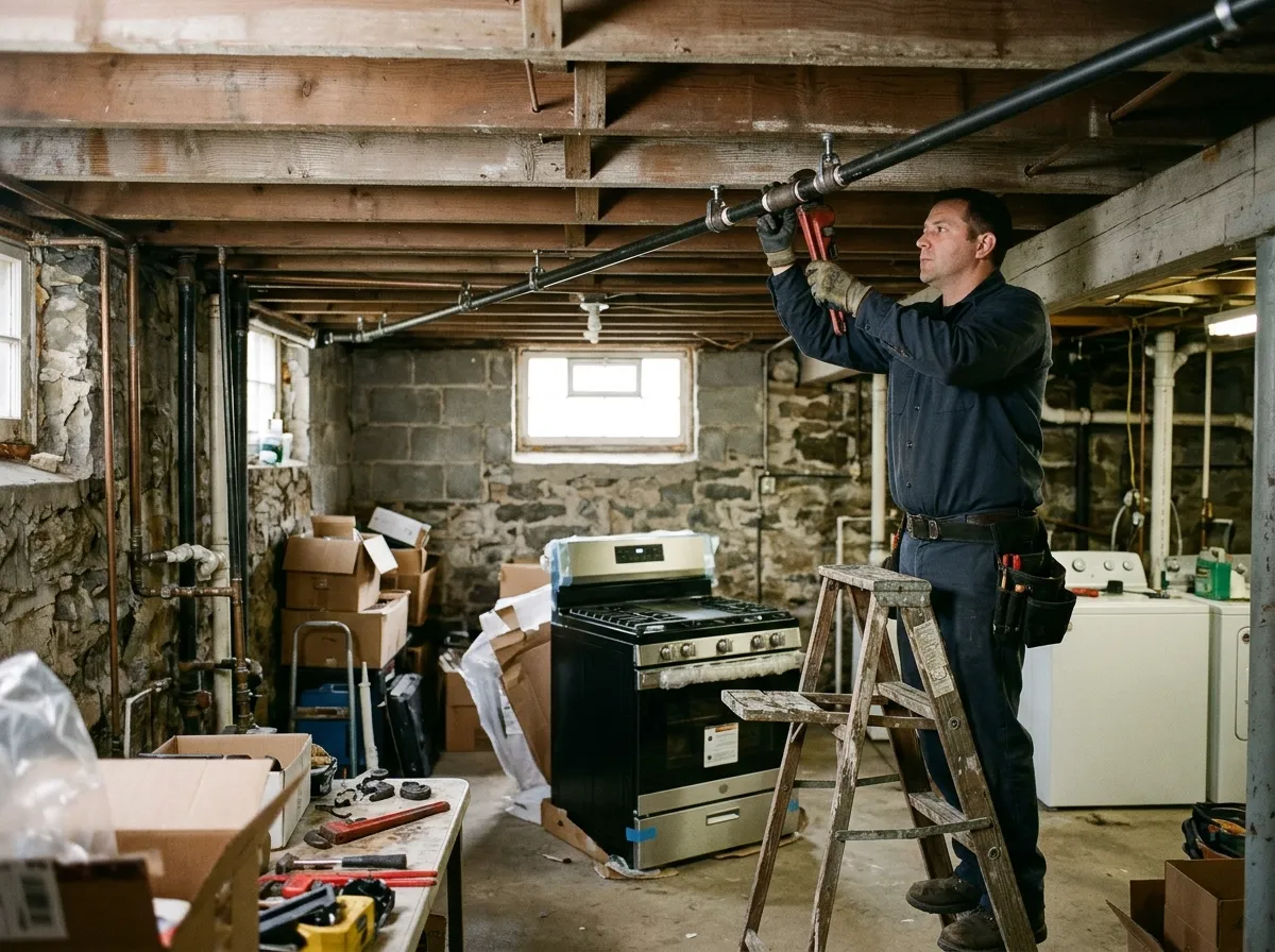 Gas Line Installation & Repair