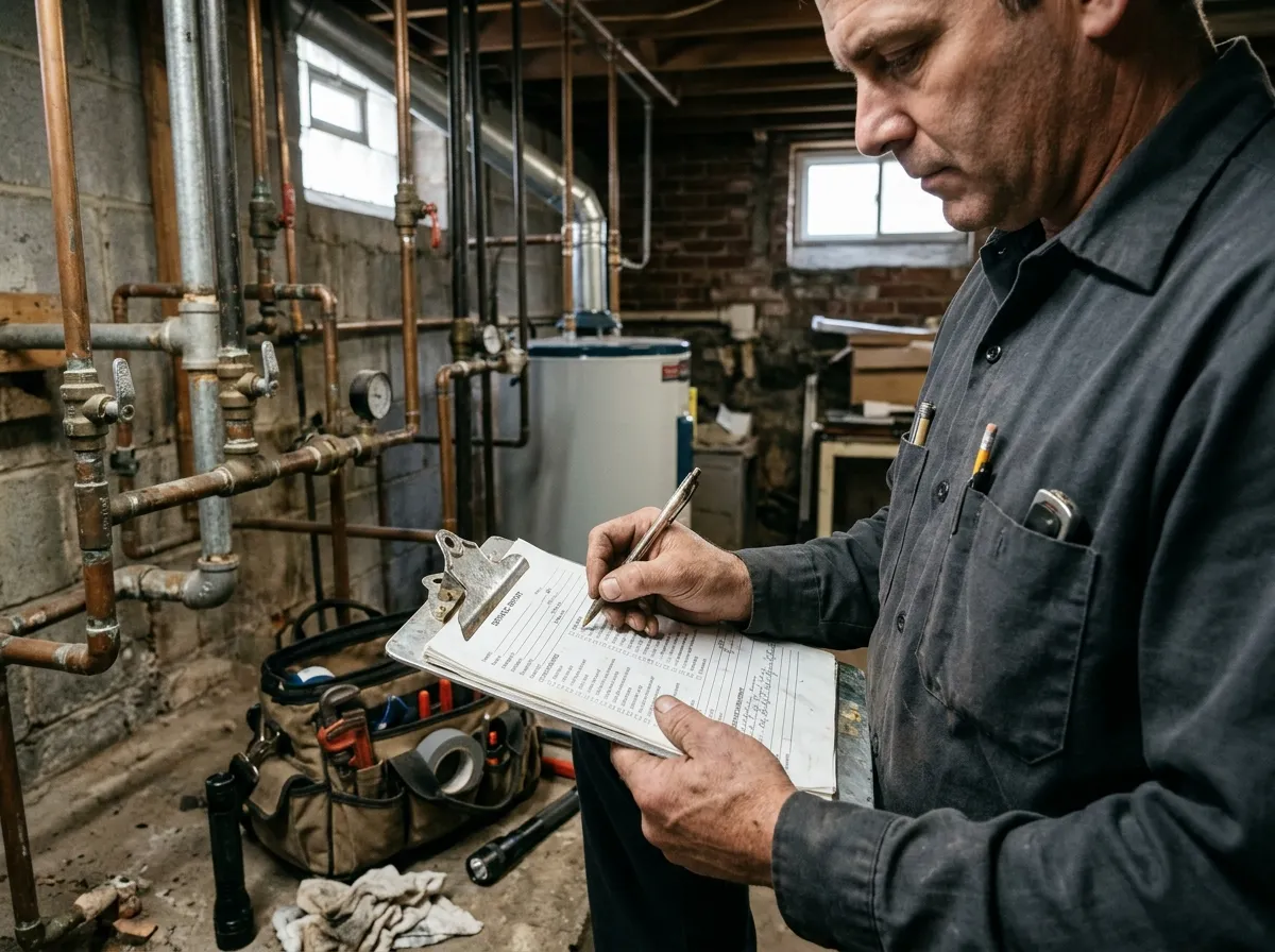 Our commercial plumbing process, from scheduling to final test