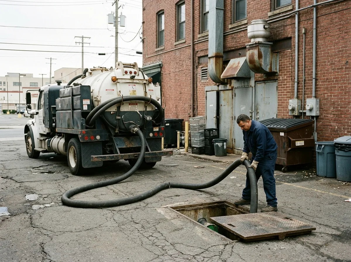 Grease Interceptor Pumping in Kearny, NJ