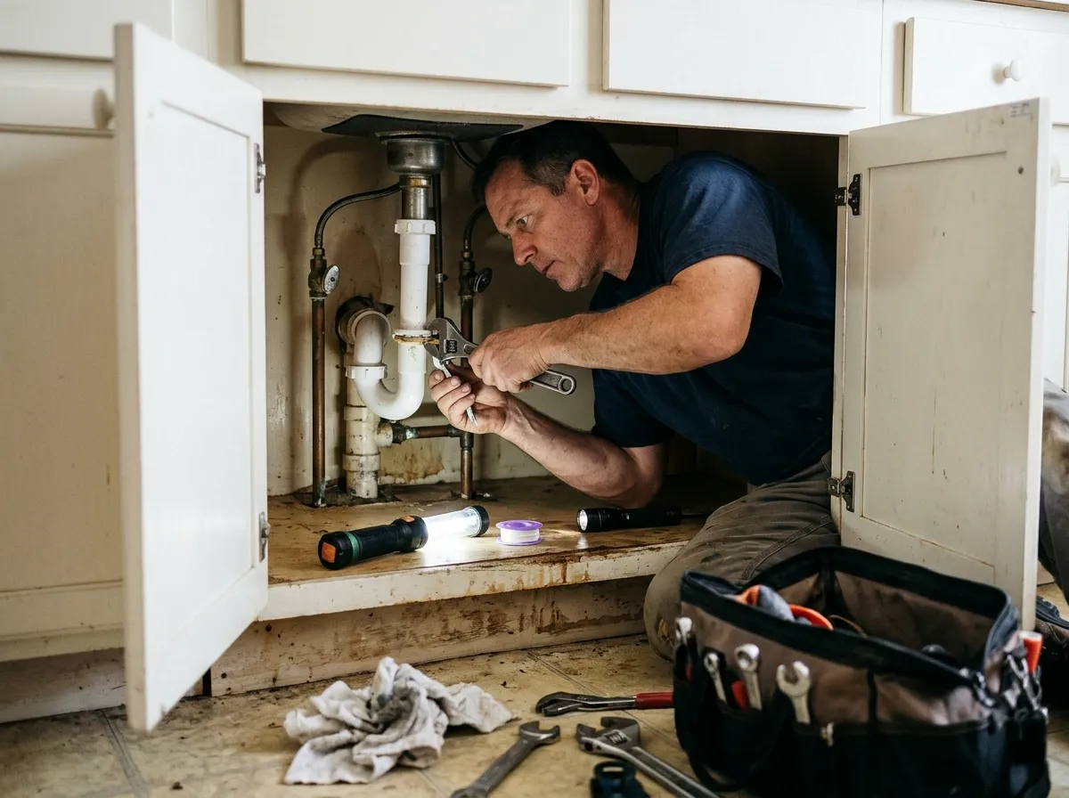Our plumbers at work in Kearny South