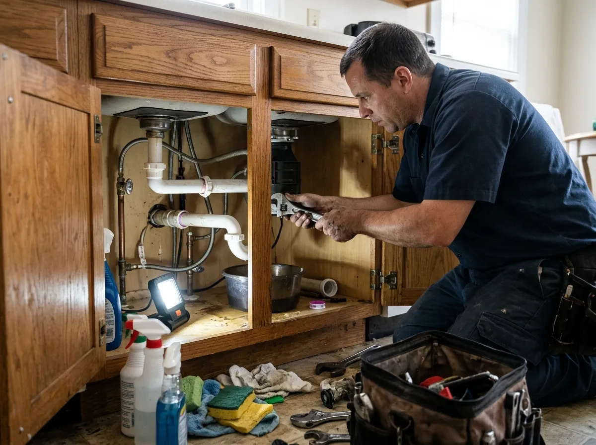 Our plumbers at work in Kearny Southwest