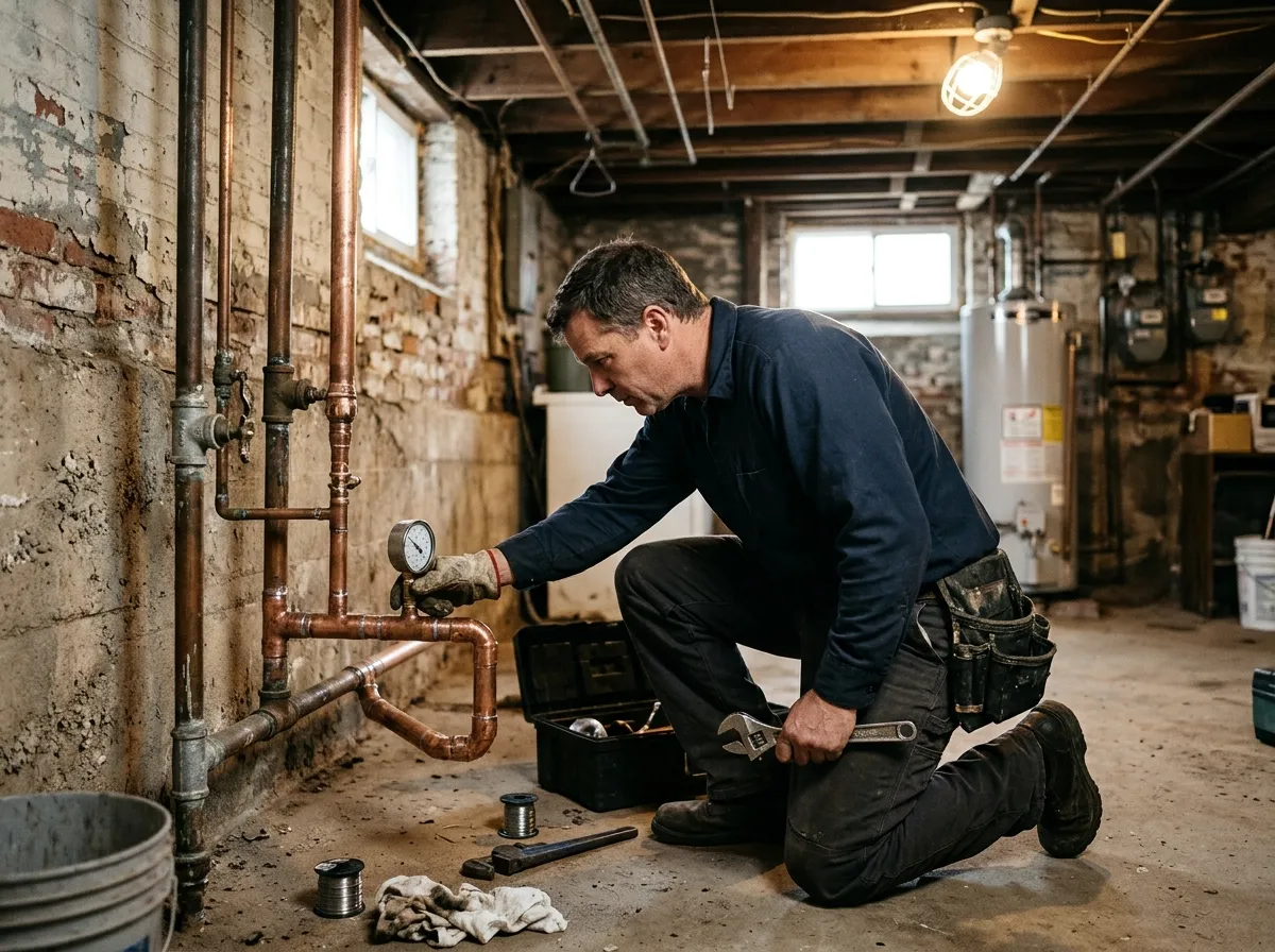 Our plumbing process in Kearny Southwest, from dispatch to final test