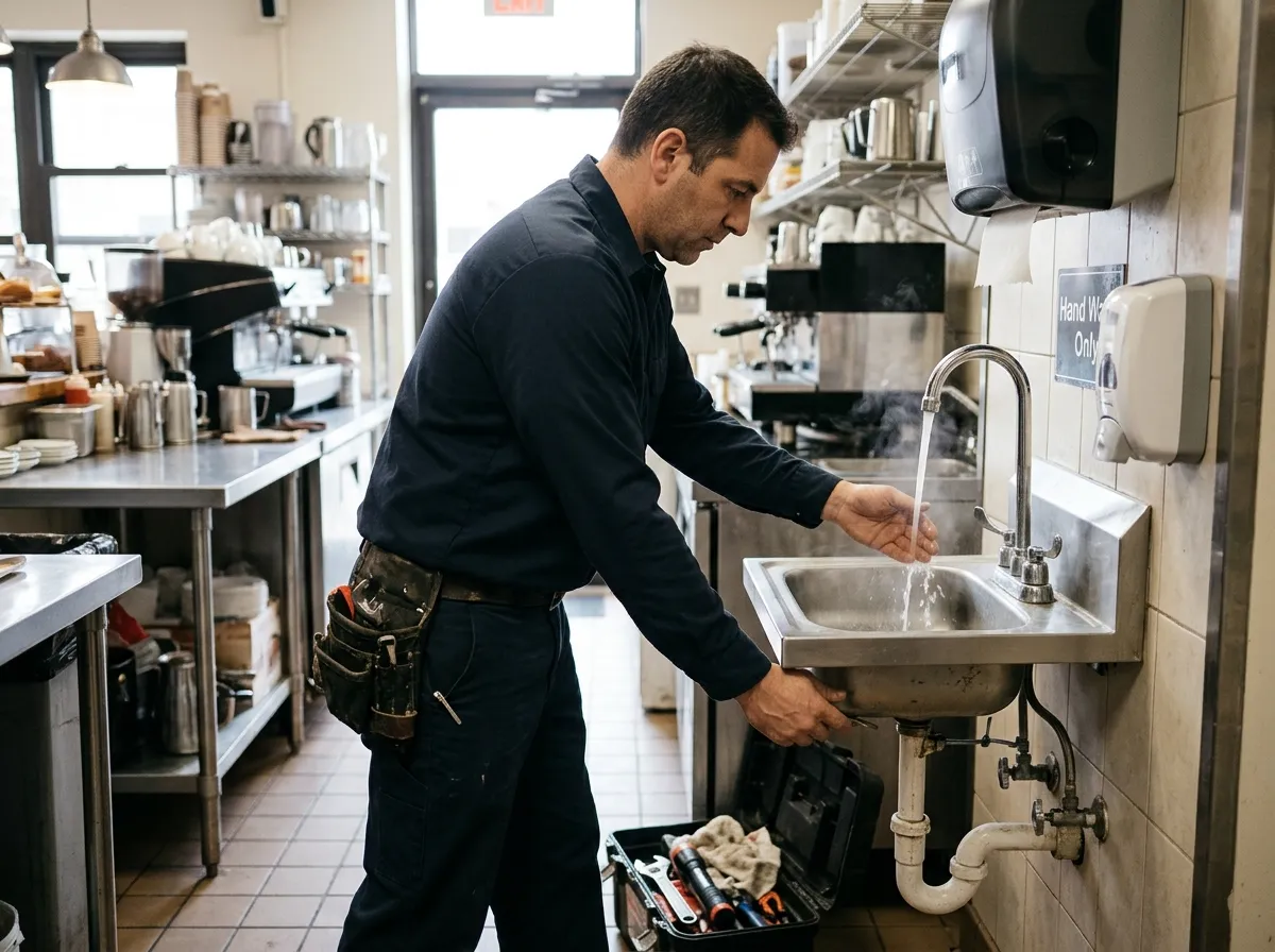 Our commercial plumbing process, from scheduling to final test