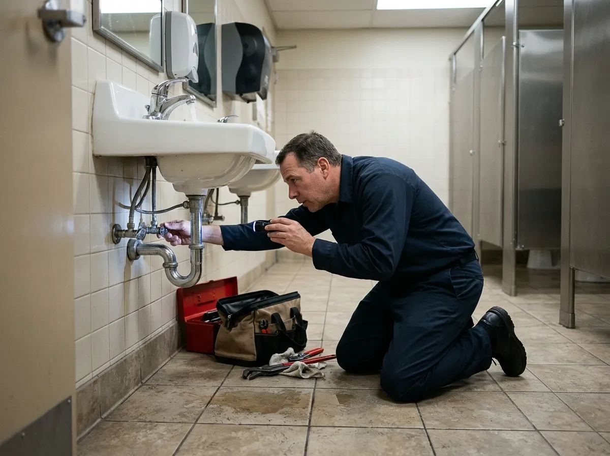 Our commercial plumbing process, from scheduling to final test