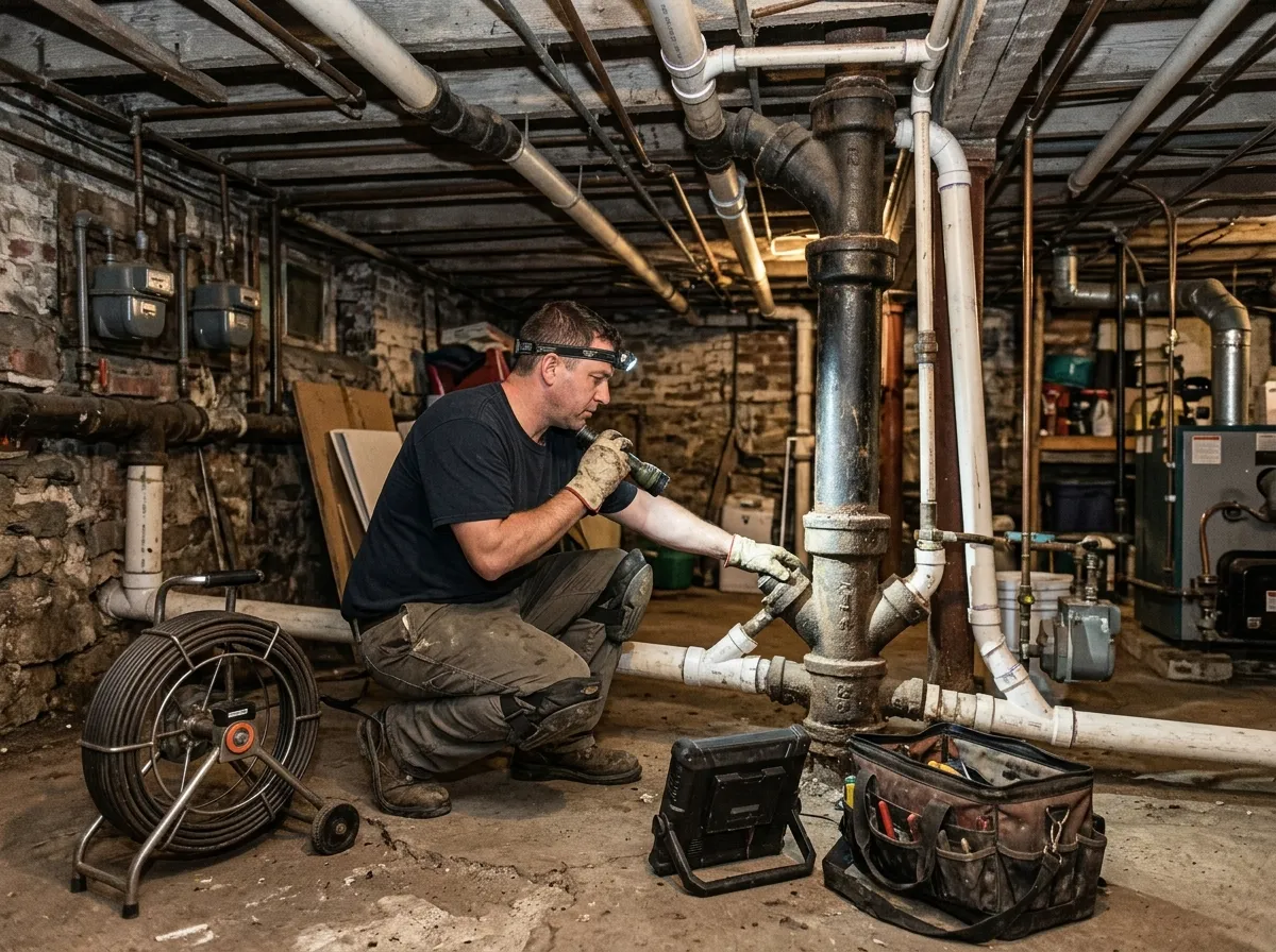 Our commercial plumbing process, from scheduling to final test