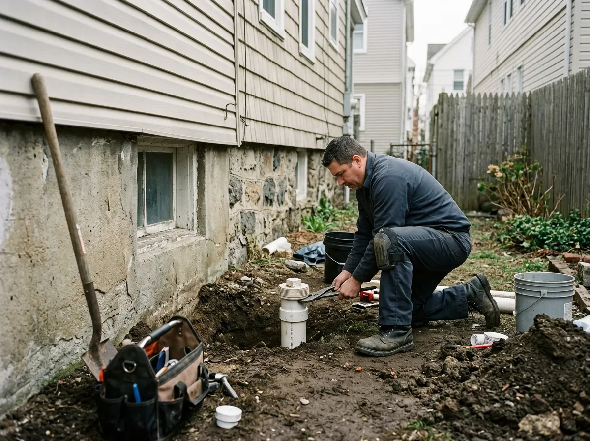 Sewer Cleanout Installation in Kearny, NJ