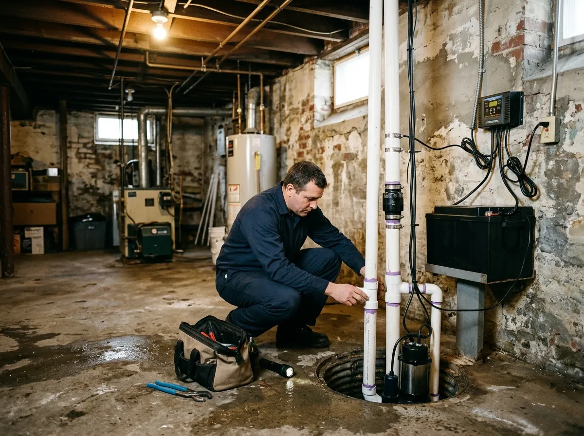 Sump Pump Installation & Repair
