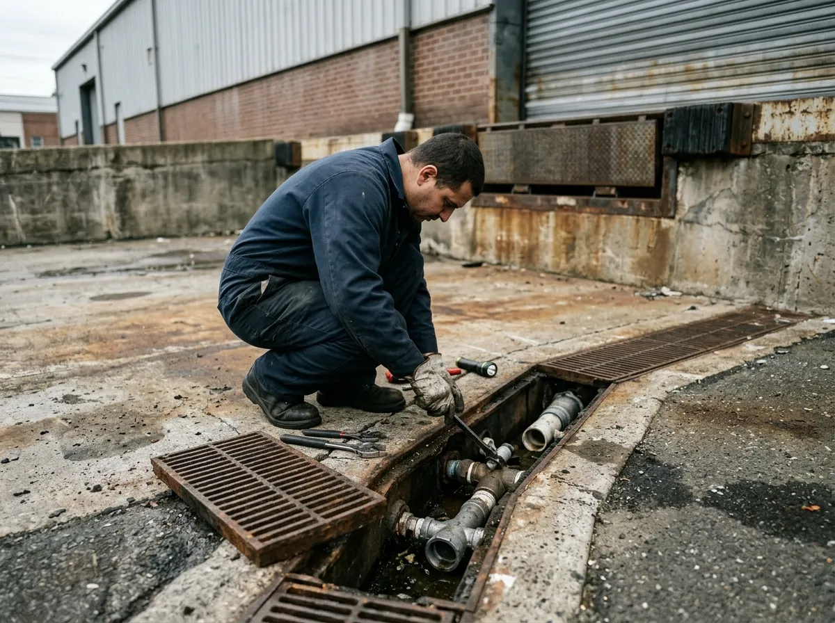 Our plumbers on site for Warehouses, Factories & Industrial Facilities